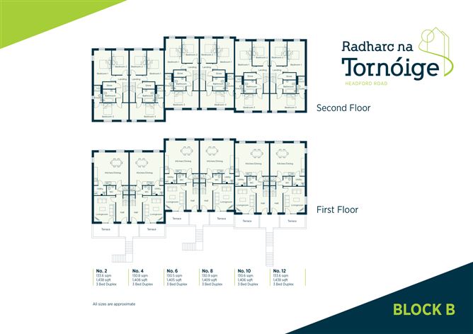 3 Bedroom Duplex, Radharc na Tornóige, Headford Road, Galway