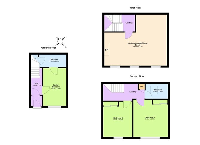 Floor plan — 1 Grattan Mews, 25 Stephen's Lane, Dublin 2, Dublin