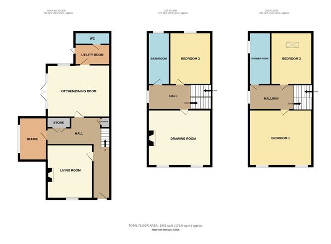 Floor plan — 2 Compass Hill, Kinsale, Co. Cork