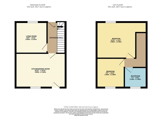 Floor plan — 4 Aughavannagh Road, Crumlin, Dublin 12, Co. Dublin