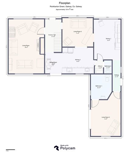 Floor plan — 8 Rockbarton Green, Salthill, Galway City