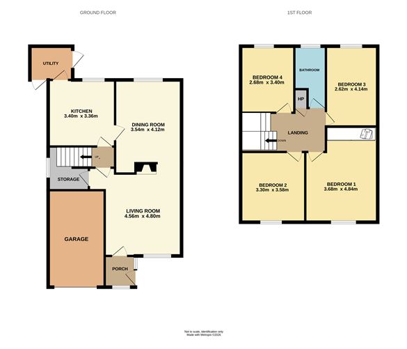 Floor plan — 26 Walnut Avenue, Courtlands, Drumcondra, Dublin 9