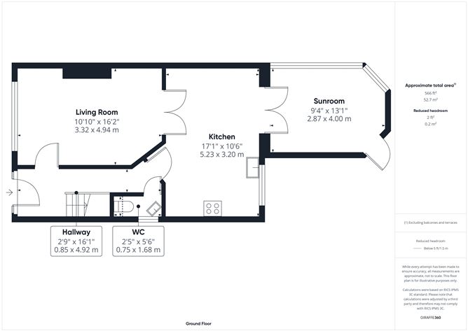 Floor plan — 39 Woodlawn Green, Santry, Dublin 9