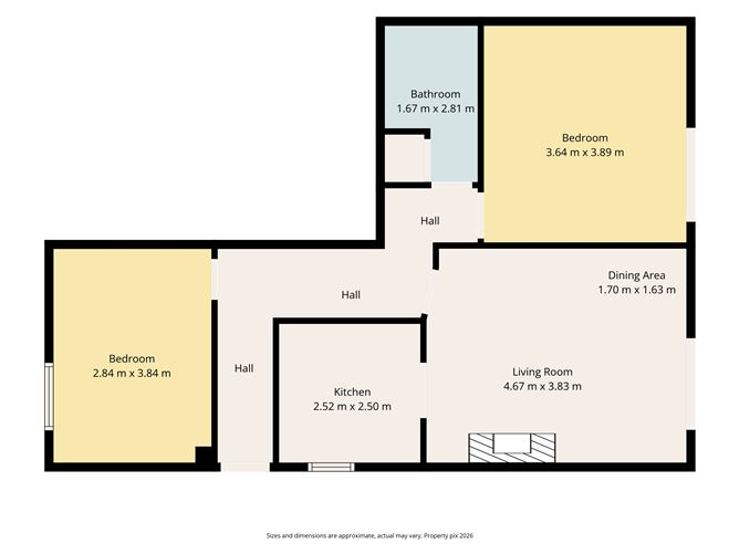 Floor plan — 75 Morehampton Square, Donnybrook,   Dublin 4