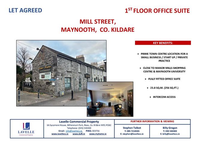 Mill Street, Maynooth, Kildare