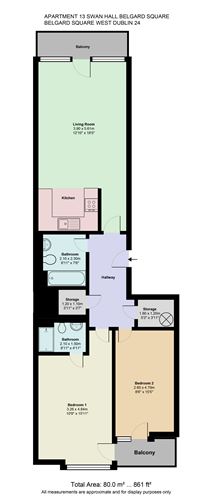 Apartment 13, Swan Hall, Belgard Square, Tallaght, Dublin 24