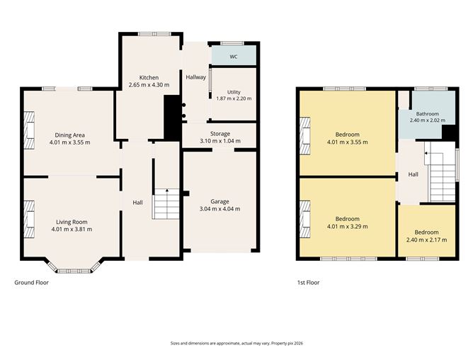 Floor plan — 12 Whitebeam Avenue, Clonskeagh, Dublin 14
