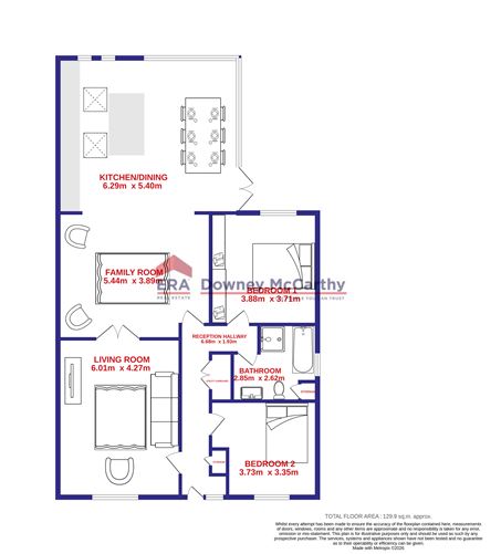 Floor plan — 4 Manor Lawn, Thornbury View, Rochestown, Cork