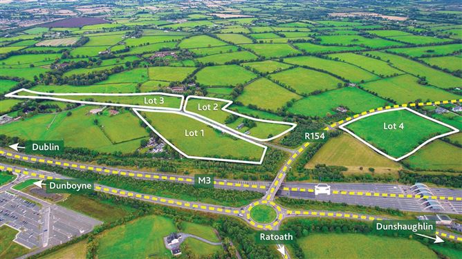 Derelict Residenceon Approx. 8.7 Acres (Lot 2), Piercetown, Dunboyne, County Meath