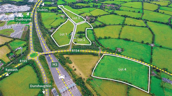 Derelict Residenceon Approx. 8.7 Acres (Lot 2), Piercetown, Dunboyne, County Meath
