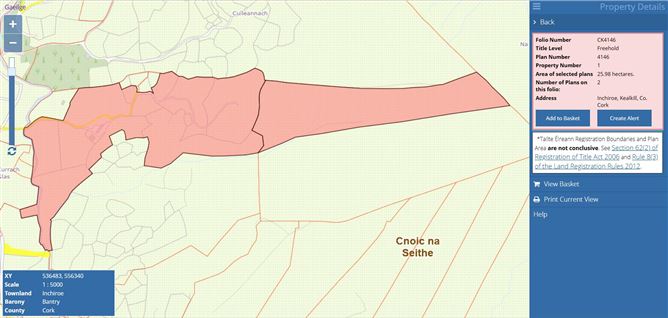 Incharoe, Kealkill,   West Cork