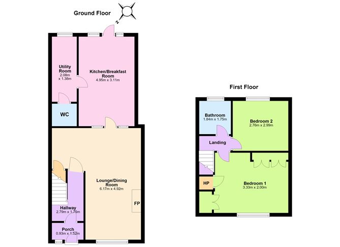 Floor plan — 58 Conquer Hill Road, Clontarf, Dublin