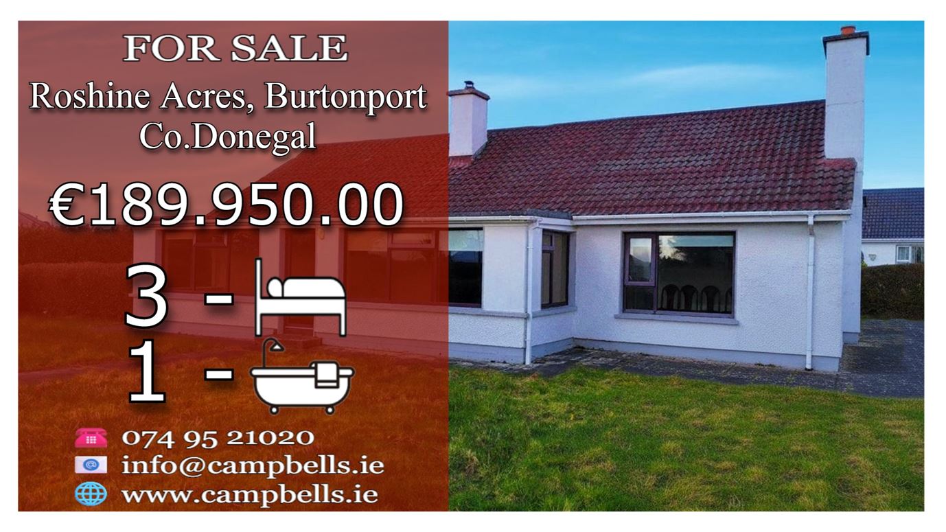 Roshine Acres, Burtonport, Donegal