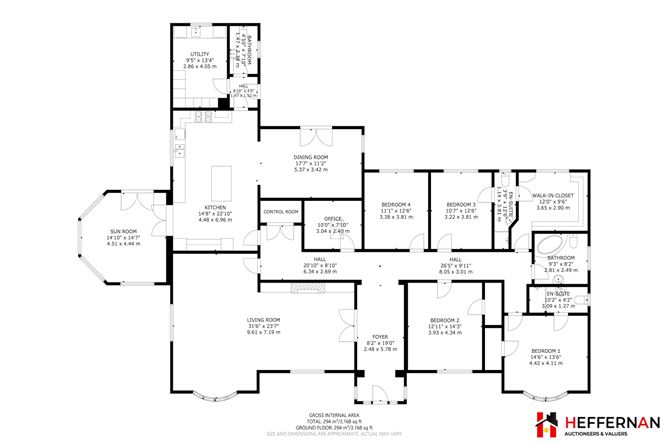 Floor plan — Brocca Road, Mucklagh, Tullamore, Offaly