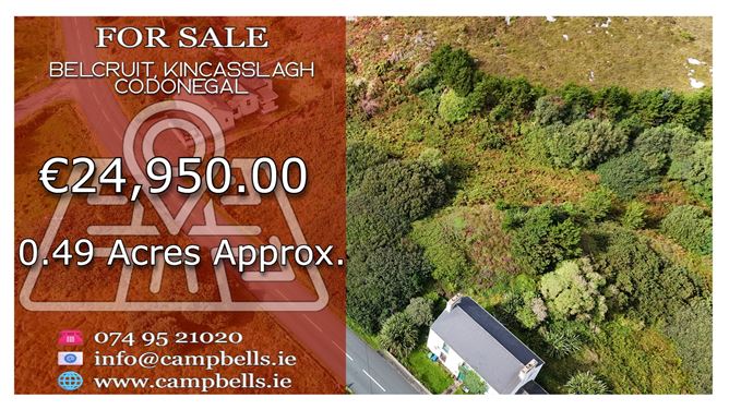 Belcruit, Kincasslagh, Donegal