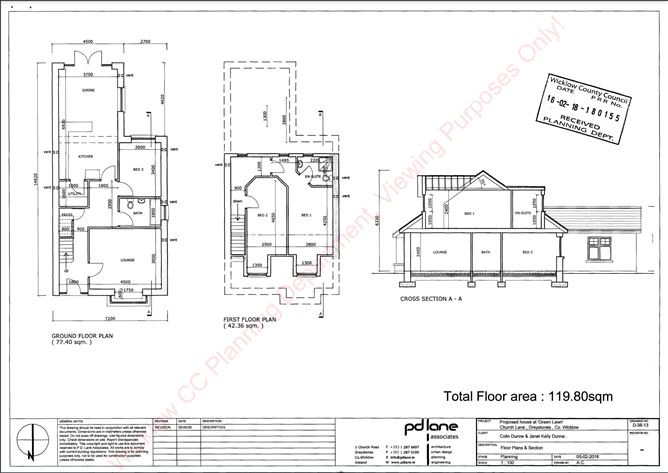Site with Planning Permission for Detached House, Church Lane, Greystones, Wicklow