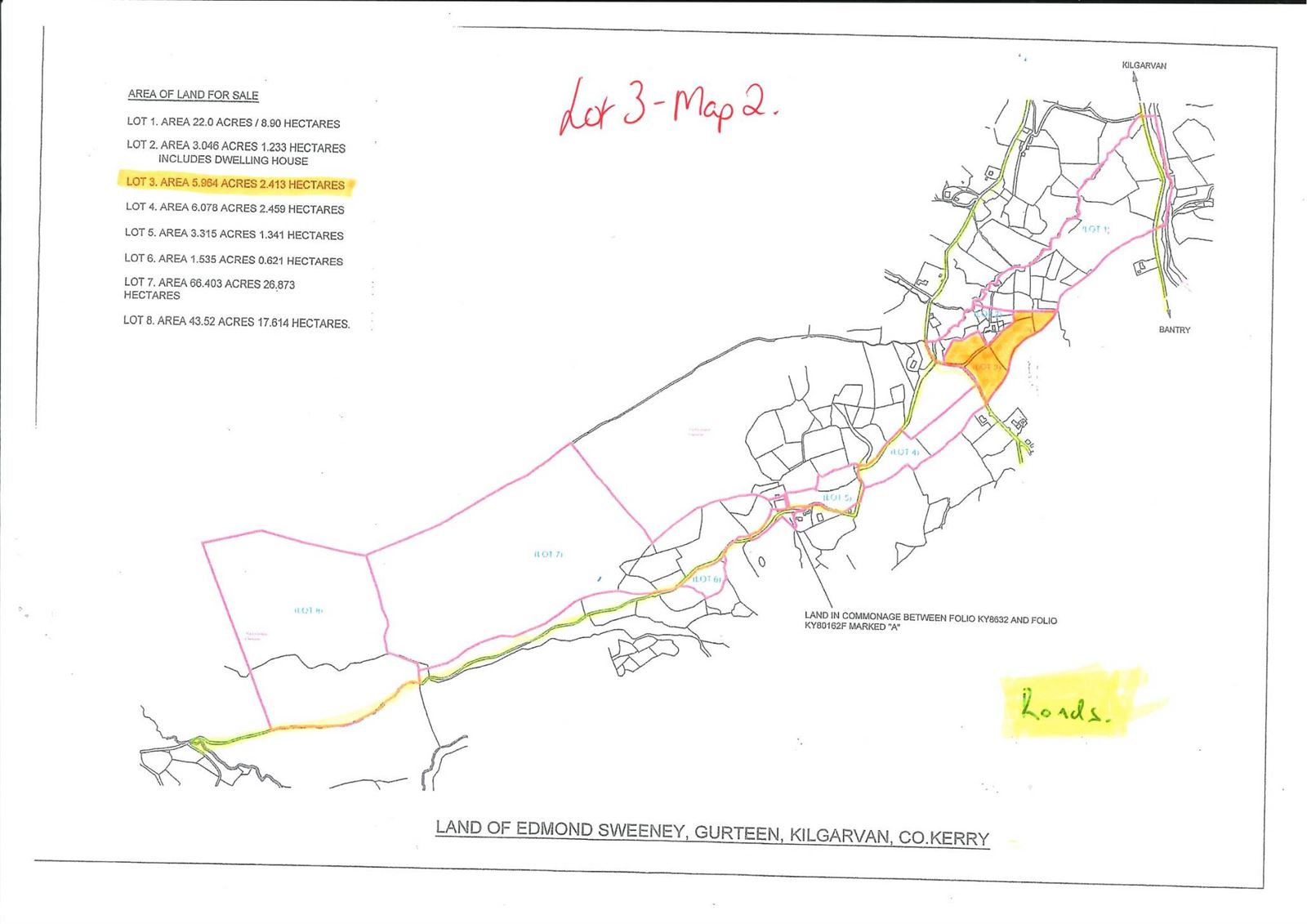 Lot 3, Gurteen, Kilgarvan, Co. Kerry