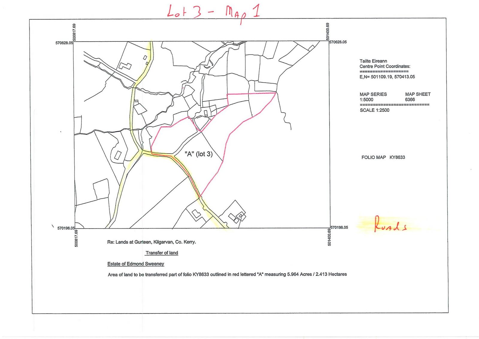 Lot 3, Gurteen, Kilgarvan, Co. Kerry
