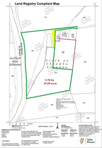 14.28 Acres Agri Lands At, Cloghna Lane, Milford, Carlow