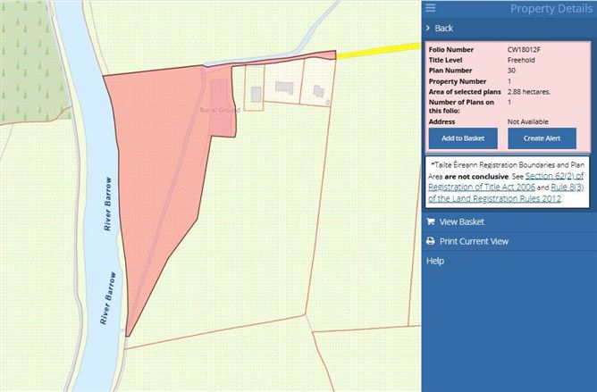 14.28 Acres Agri Lands At, Cloghna Lane, Milford, Carlow