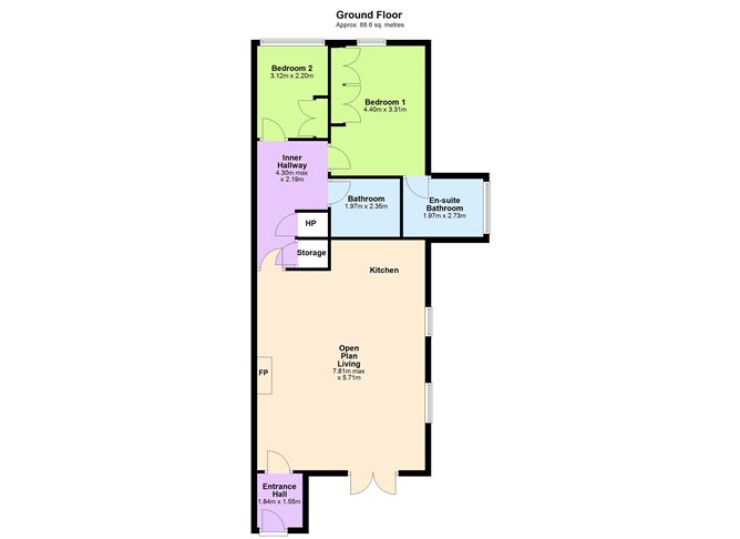 257 Charlesland Court (c.936 sq.ft.), Greystones, Wicklow