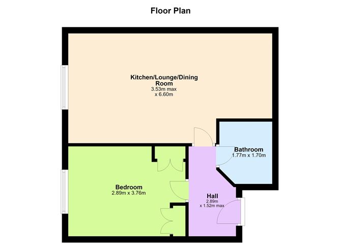 Floor plan — 24 Killiney Court, Seafield Road, Killiney, Co. Dublin
