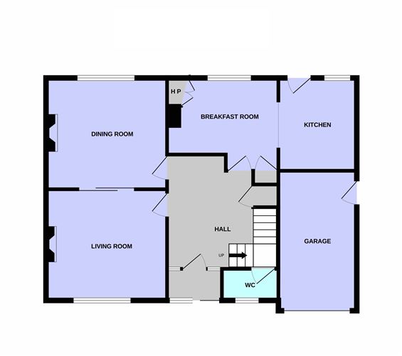 Floor plan — 41 Monkstown Avenue, Monkstown, County Dublin