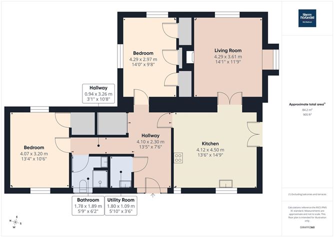 Floor plan — Newtown, Kilkee, Co. Clare