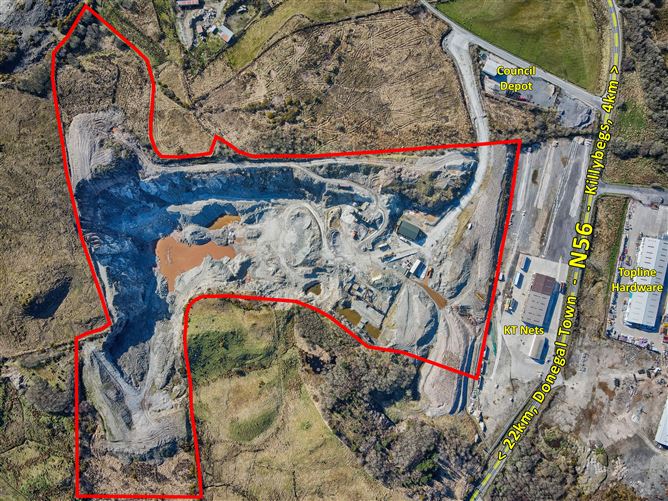 22.7 Acres of Quarry Land, Killybegs, Co. Donegal
