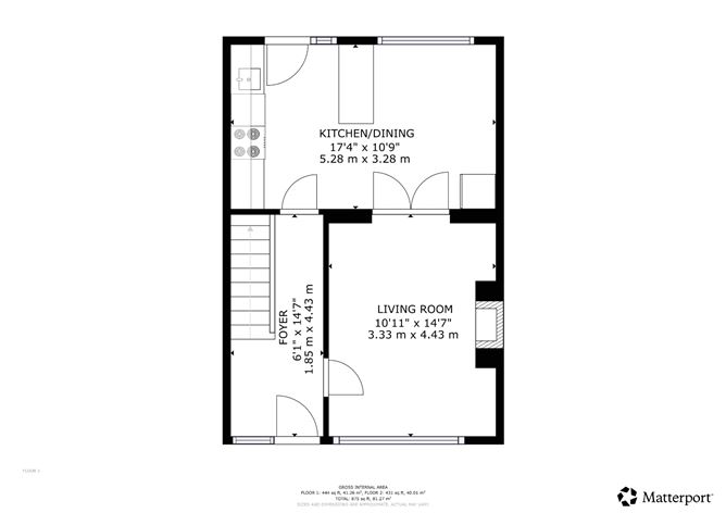 Floor plan — 56 Park Road, Glenageary Heights, Glenageary, Co. Dublin
