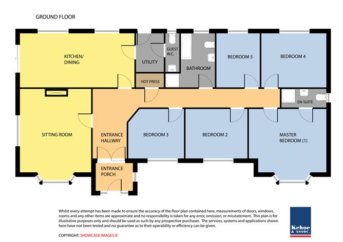Floor plan — Blackhall, Killurin, Wexford