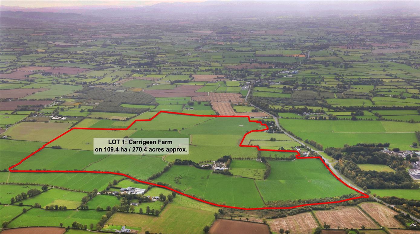 Lot 1 - Carrigeen Farm, Approx. 109.4 Ha (270.4 Acres), Cashel, County Tipperary
