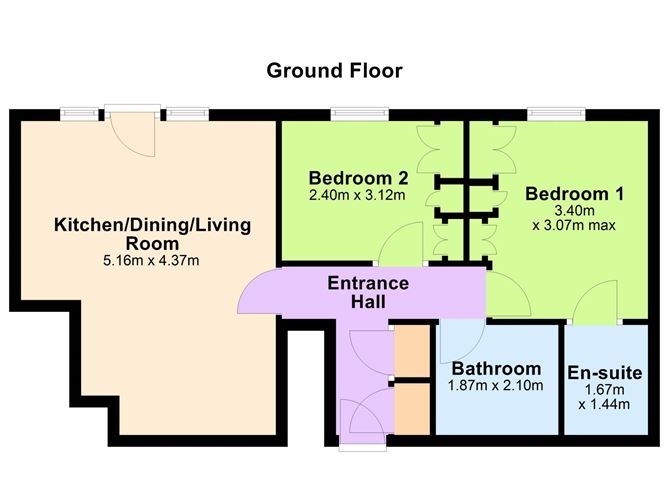 Apartment 205, Block G, The Waterside, Charlotte Quay, Dublin 4, County Dublin