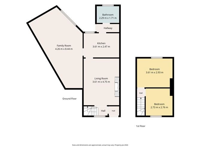 Floor plan — 1 St. Patricks Villas, Ringsend, Dublin 4