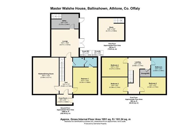 Master Walshe House, Clonfanlough, Ballinahown, Athlone, Offaly