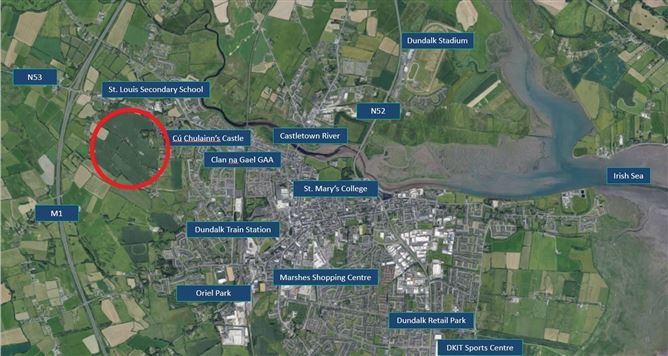 Cuchulainn Castle Lands - 98 Acres, Mount Avenue, Dundalk, Co. Louth