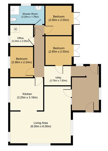 Floor plan — Ardagh Village, Ardagh, Co. Longford
