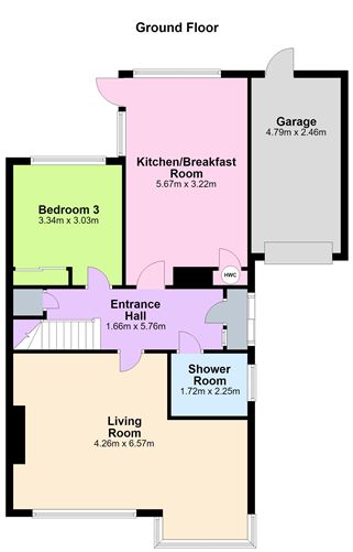 Floor plan — 154 Meadow Mount, Churchtown, Dublin 16