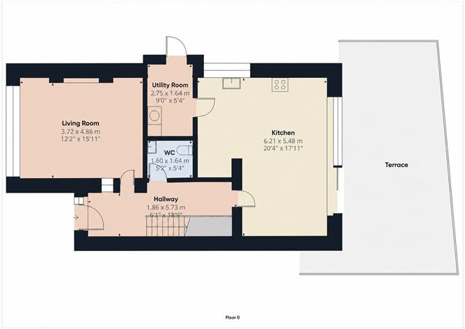 Floor plan — 6 Bellview Court, Ballydowney, Killarney, Co. Kerry