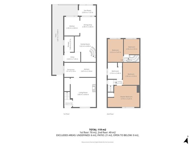 Floor plan — 100 Mulvey Park, Dundrum, Dublin 14