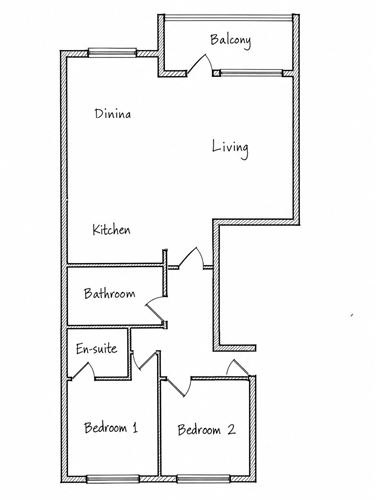 Floor plan — Apt 11, Berehaven Place, Raheny, Dublin 5