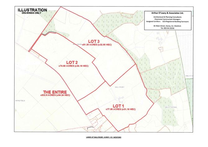 Ballyrory (C. 232.8 Acre Residential Holding), Gorey, County Wexford