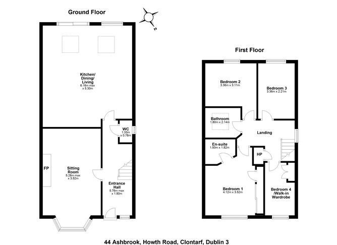 44 Ashbrook, Howth Road, Clontarf, Dublin 3