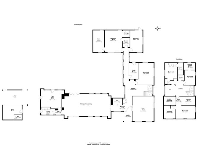 Floor plan — Hygge, Drumbar, Co. Cavan
