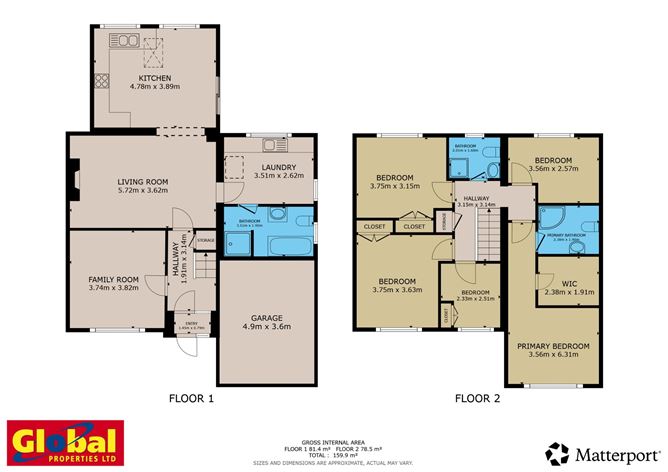 Floor plan — 15 Church View, Station Road, Ballincollig, Cork