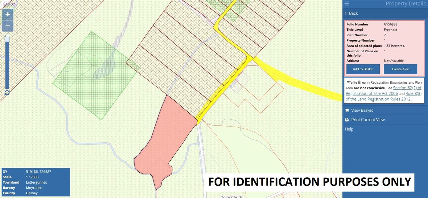 Land at Lettergunnet, Barna, Co. Galway
