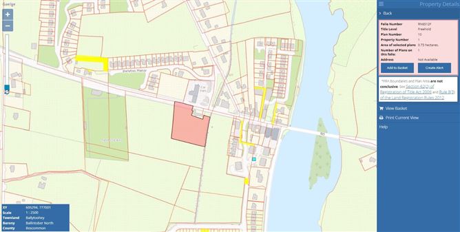 Development Site, Tarmonbarry, Co. Roscommon, Folio: RN6512F