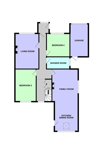 Floor plan — 3 Ardagh Drive, Blackrock, County Dublin