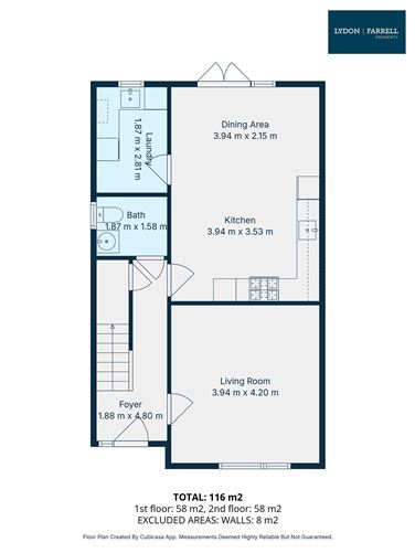 Floor plan — 7 The Avenue, Whitefield Hall, Bettystown, Meath