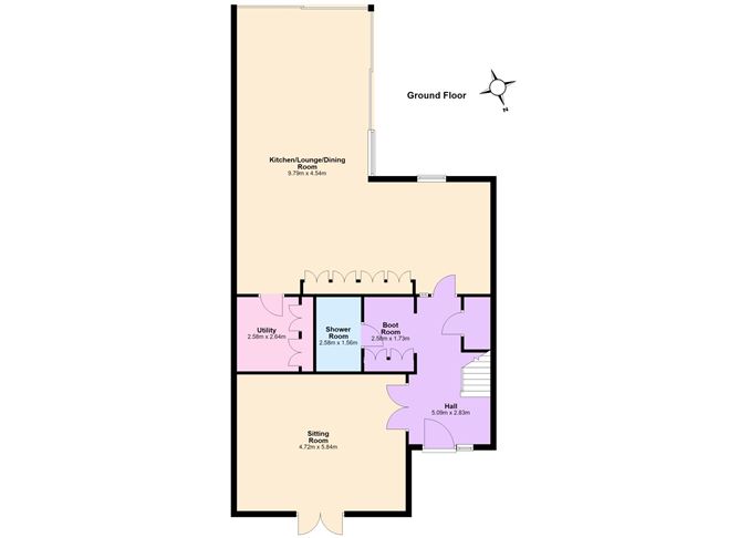 Floor plan — Brocán, 10b Green Park, Rathgar, Dublin 14